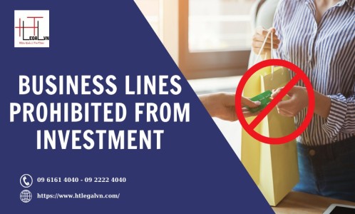 BUSINESS LINES PROHIBITED FROM INVESTMENT (REPUTABLE LAW FIRM IN BINH THANH DISTRICT, TAN BINH DISTRICT, HO CHI MINH CITY)